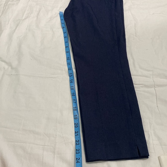 Hillary Radley on ankle pants pull on navy blue size Small - Picture 6 of 7